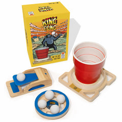 King Pong setup scene by Wudly Games for fast social rounds