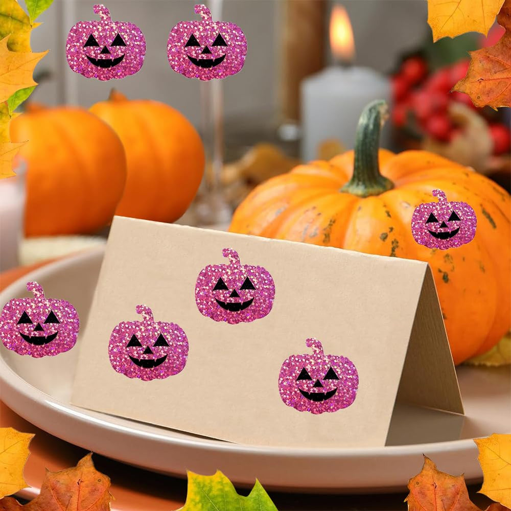 Wuhetyo smiling pumpkin design perfect for scrapbooks
