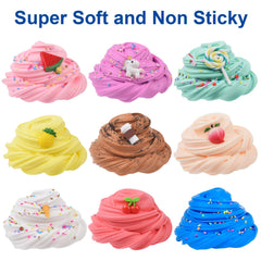 WUHUANIU unicorn charm included for imaginative slime crafting