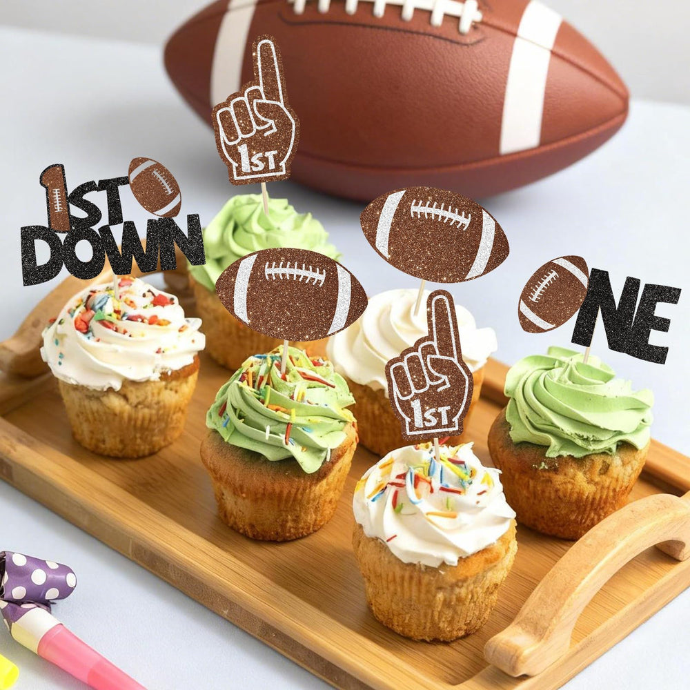 Wuhuzsm football baby shower decor for coordinated celebrations
