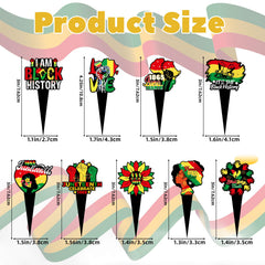 Wuhuzsm Premium cardstock toppers ensure safe direct contact with desserts.