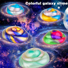 WUJYLY Galaxy slime in stockings for holiday fun and rewards