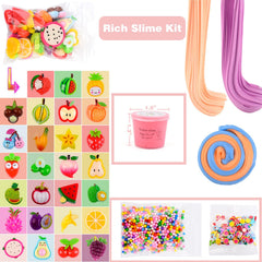 WUJYLY mini butter slime with nonsticky soft texture for mess-free fun.