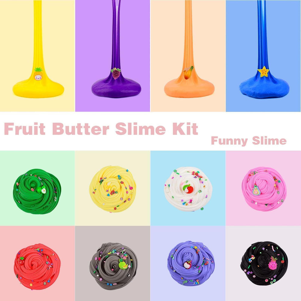 WUJYLY slime provides stress relief through squishy, calming play.