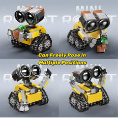 WULOBOOI plant-holding display-ready robot adds decor