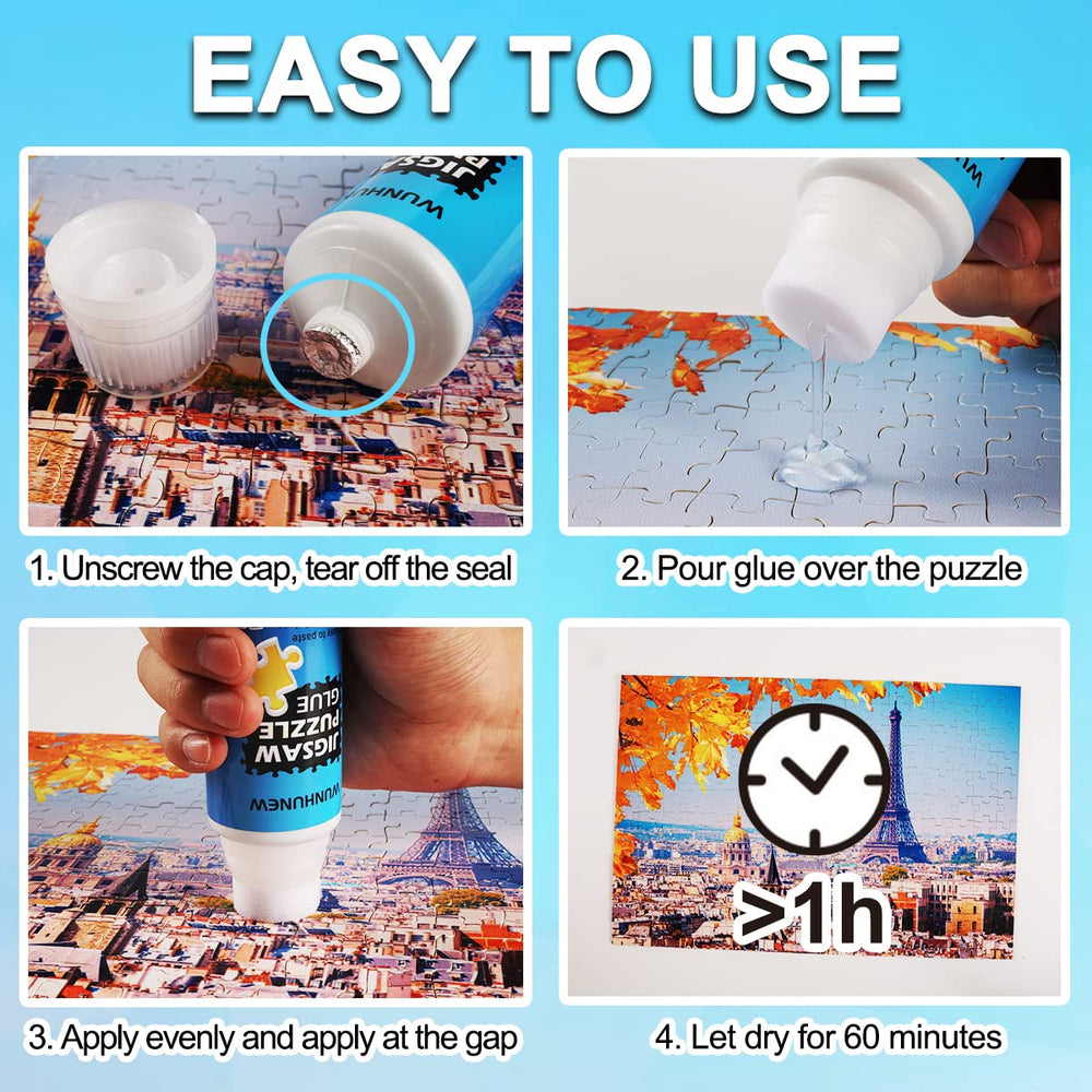 Wunhunew front-puzzle application for even coverage without gaps