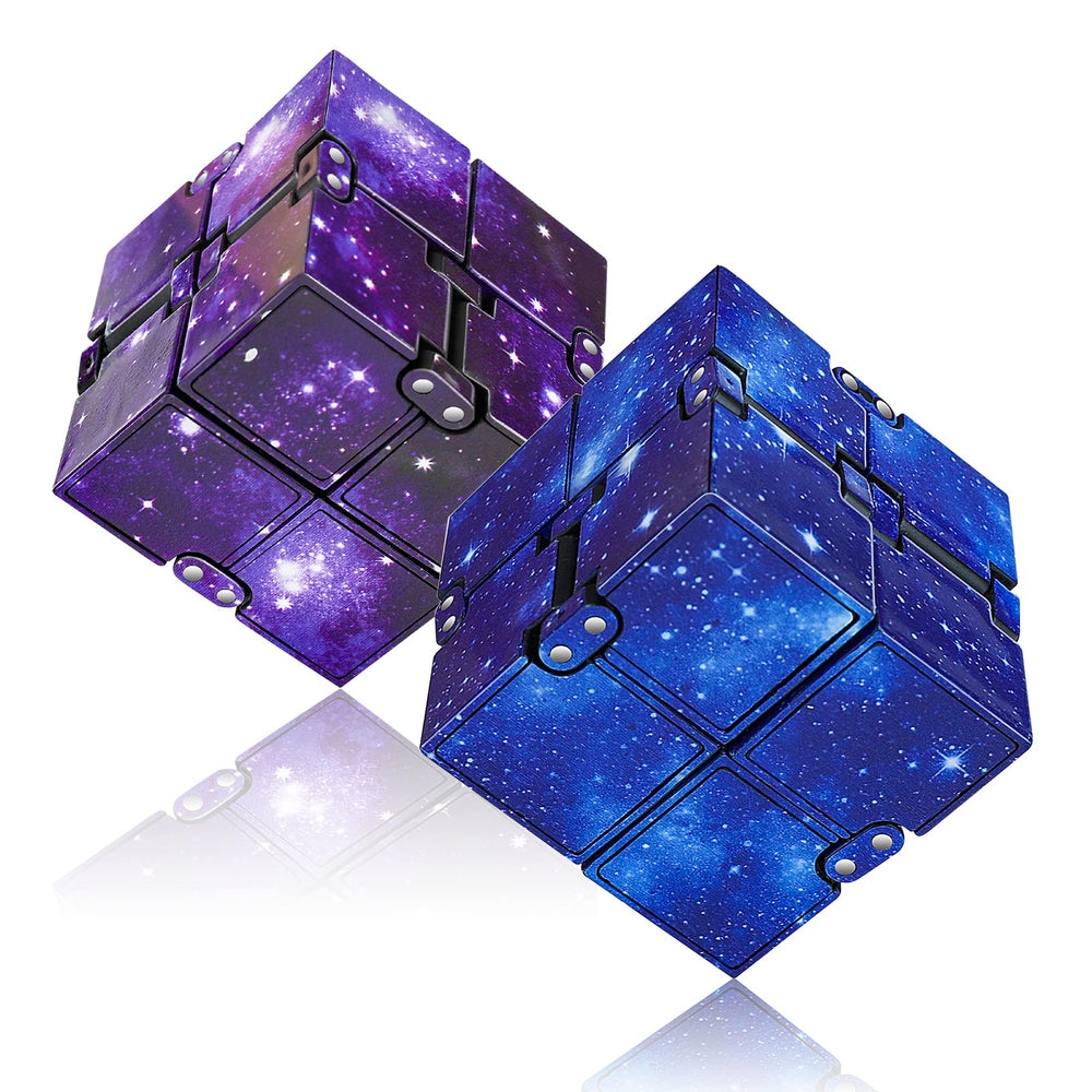 WUQID Infinitycube front view shows compact pocket-friendly design for on-the-go focus.