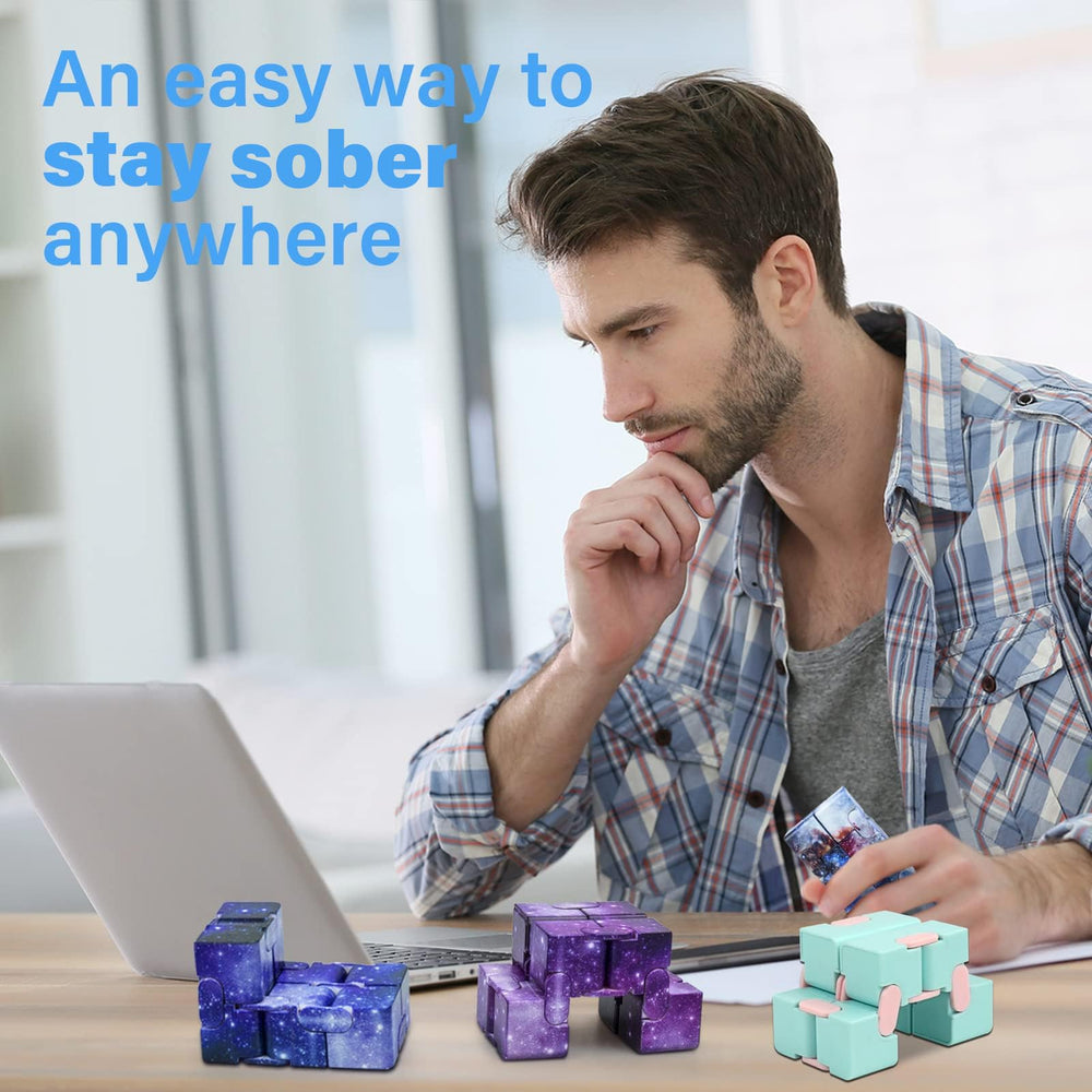 WUQID Infinitycube handheld fidget, palm-sized and portable