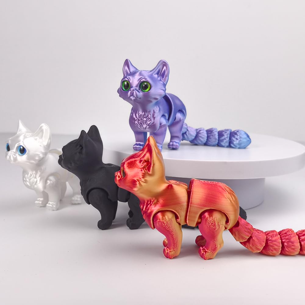 WUQIREN 3D printed cat makes a great gift idea for cat lovers
