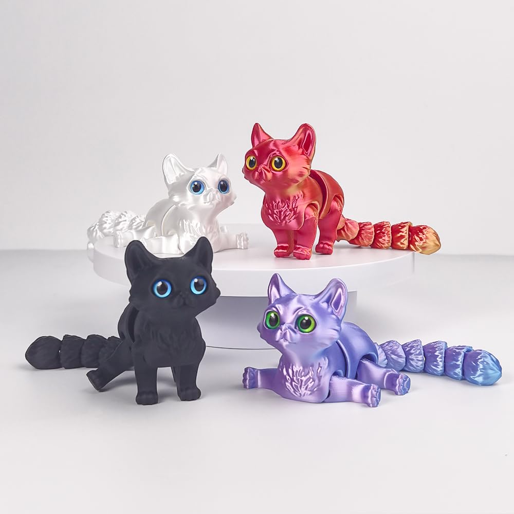 WUQIREN cat on a shelf or nightstand adds charm
