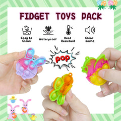 Wuridiwa Easter cartoon designs add cute decor and surprises.