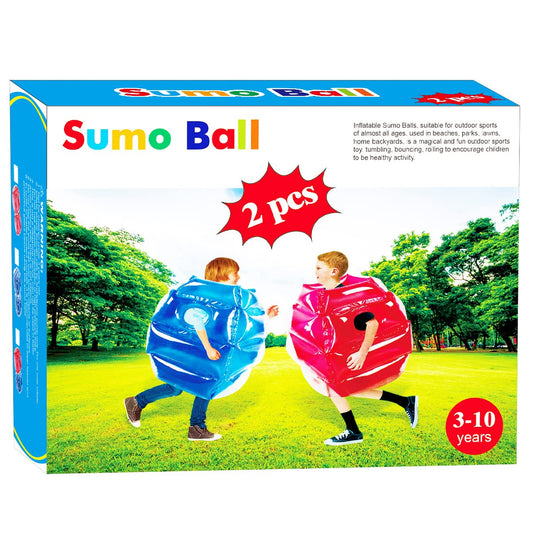 Wuzeautk wearable sumo ball for backyard fun and active play.