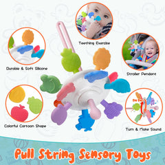 Wuzhineisn embossed building blocks with animals, shapes and numerals for tactile learning.
