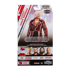 WWE Cody Rhodes figure close-up to showcase facial likeness and attire details