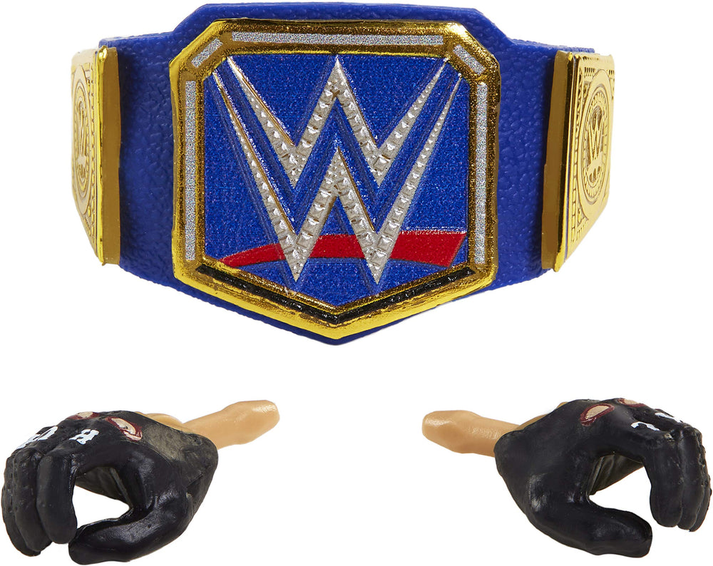 Interchangeable hands shown on WWE Fiend Bray Wyatt Elite Series 87 figure