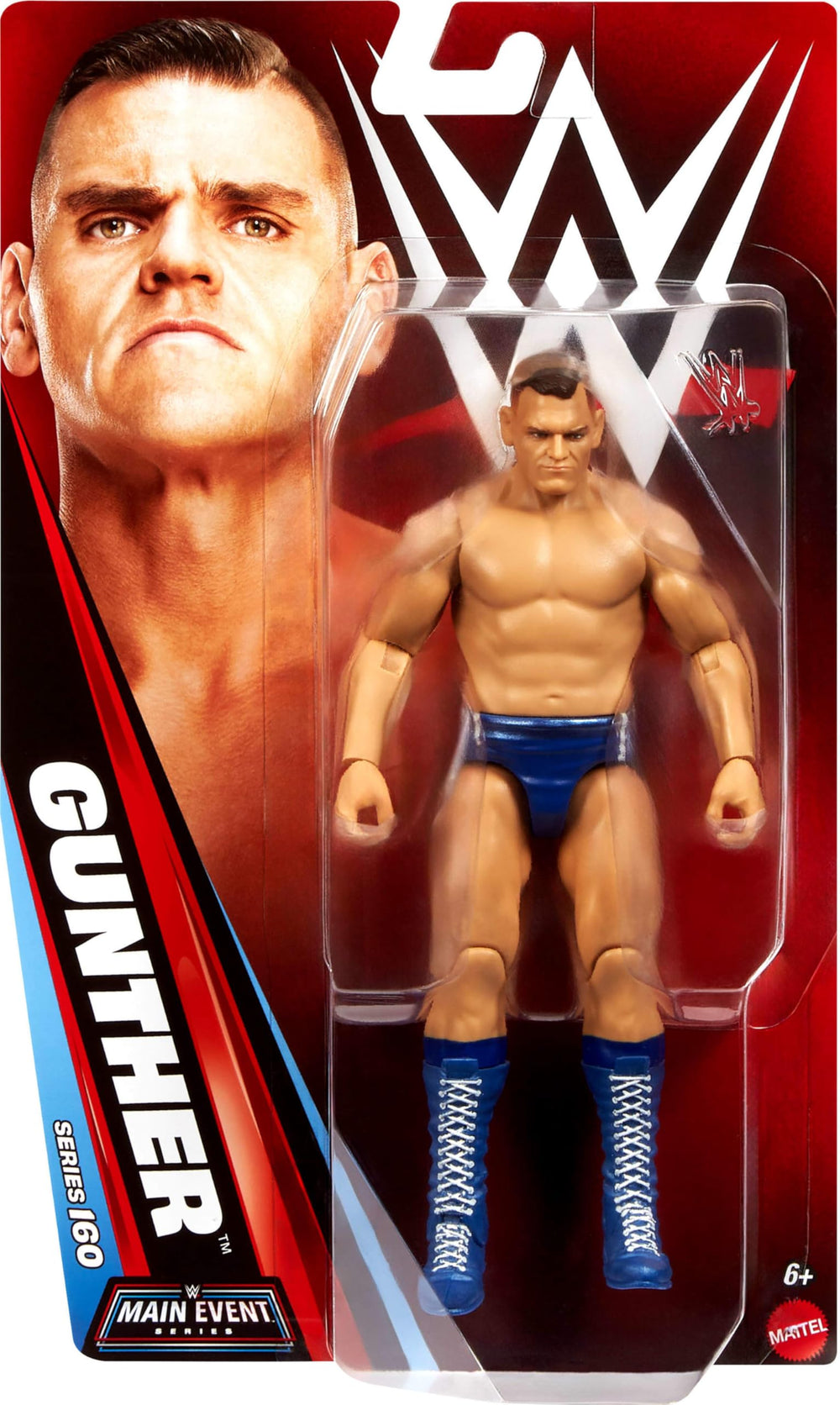 WWE Gunther TrueFX face detail for realistic shelf presence