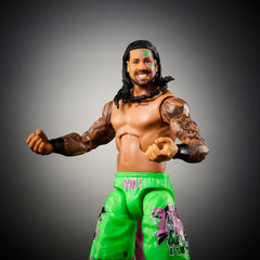 WWE Jey Uso Elite Greatest Hits 7 tattoos and artwork detail on torso.
