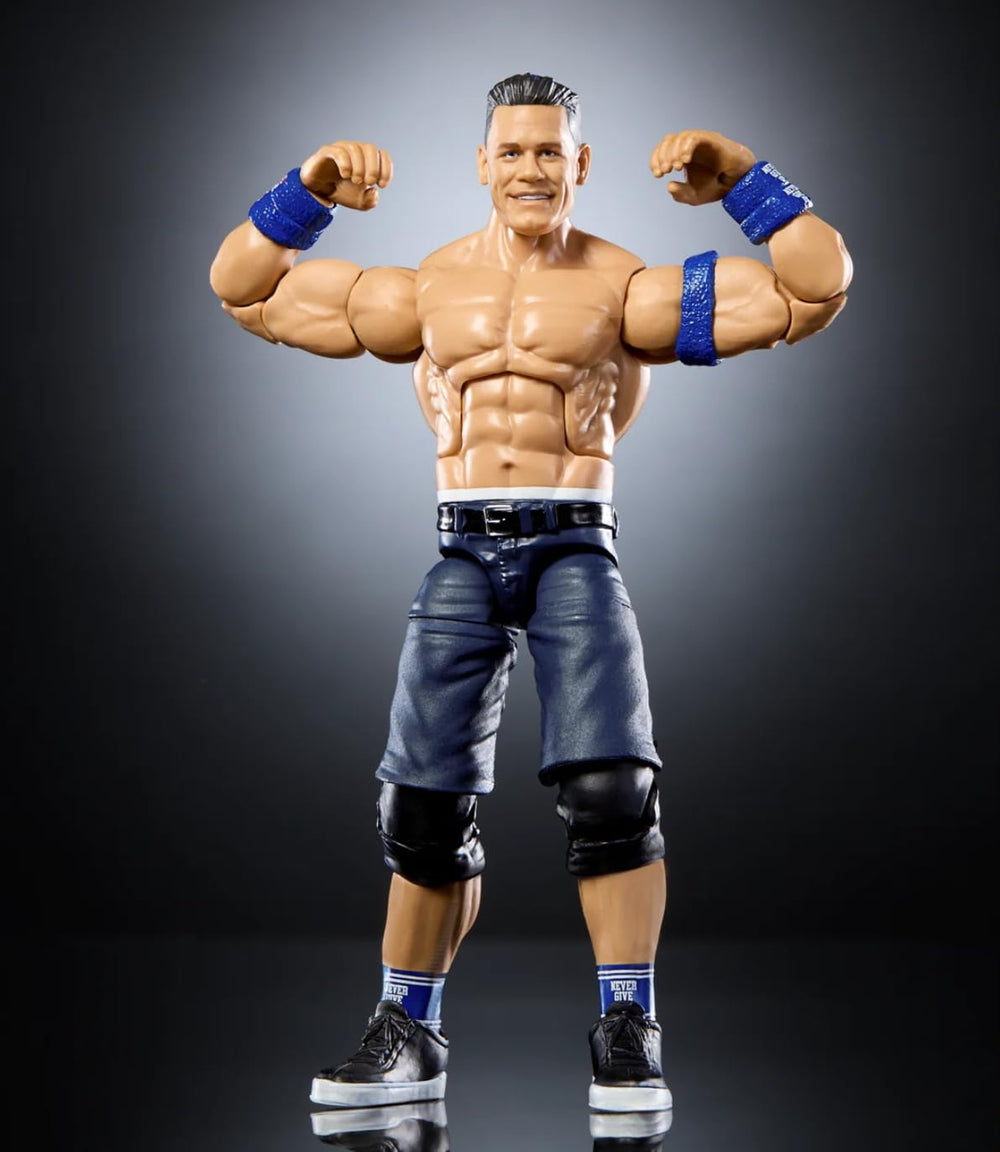 WWE John Cena figure articulation enabling recreating signature moves