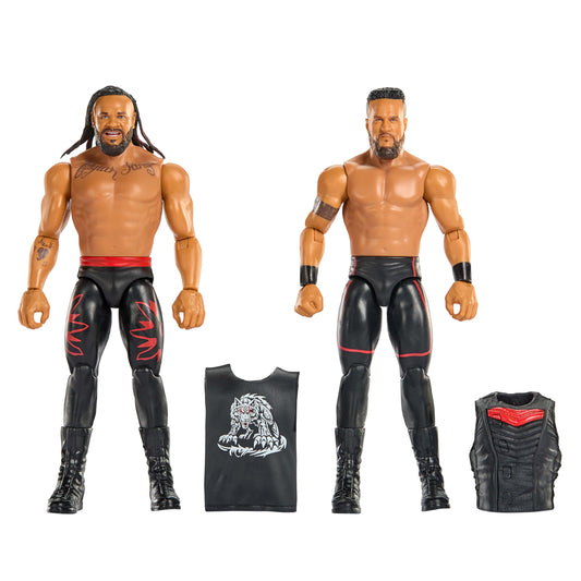 WWE Main Event Showdown Tama Tonga figure with poseable joints for dynamic play and display.