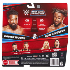 WWE New Day 2-Pack close-up pack detail showcasing branding and color