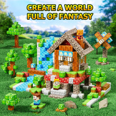 Wxlbr 84 pcs woodland buildkit expands adventures and stories