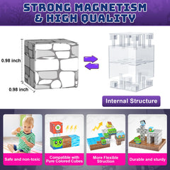 Wxlbr sealed magnetic system keeps magnets in place for stable builds