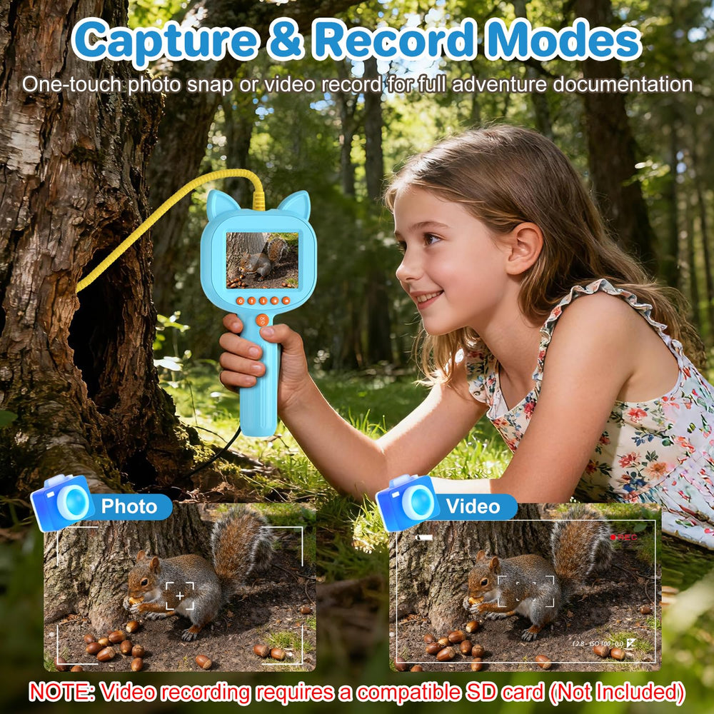 wxnlo STEM learning borescope sparks curiosity about biology