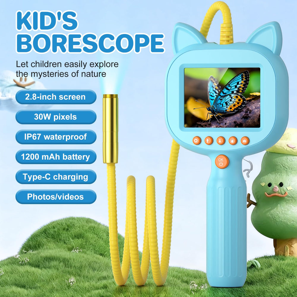 wxnlo waterproof borescope head enables pond and tank explorations