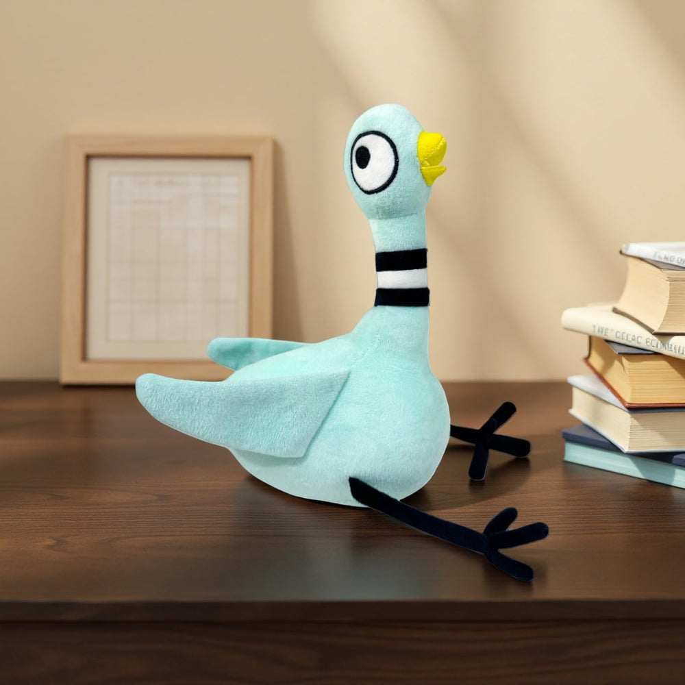 WXXCDB pigeon plush ships vacuum-packed, ready to fluff up after unpacking.