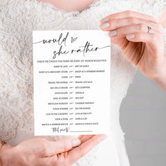 Wybgno 5x7 inch game cards writing space - easy notes during celebration.