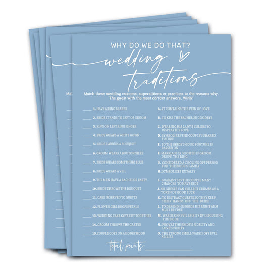 Wybgno bridal shower games cards showcase a complete set for easy party play