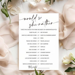 Wybgno bridal shower games guest book alternative - guests leave memories.