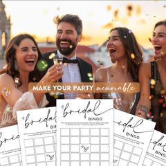 Wybgno engagement party game for guests that sparks smiles and conversation.