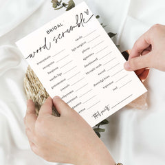 Wybgno wedding guest book alternative cards laid out for guest messages