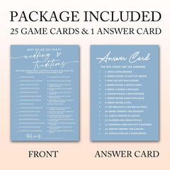 Wybgno Why Do We Do That card prompts lively guest conversations