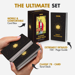 Wyspell Classic Tarot Cards artwork clarity highlights readable imagery for easy learning.