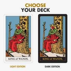 Wyspell Classic Tarot Cards 400gsm cardstock ensures long-lasting use