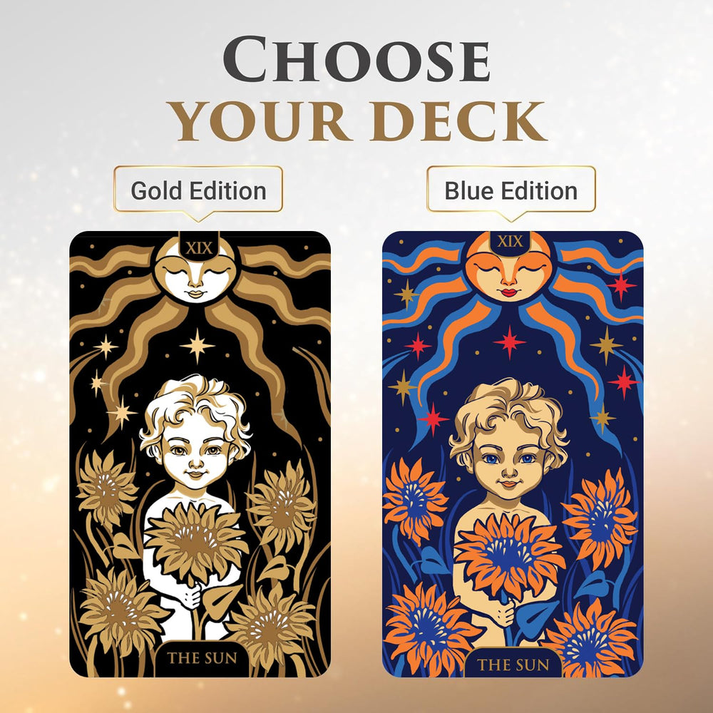 Wyspell Starlight gift-ready tarot set, an ideal beginner present