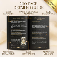 Wyspell tarot cards with matte finish, easy shuffling for daily practice.