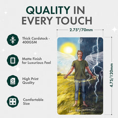 Wyspell Wild Reflections guidebook open with beginner-friendly explanations