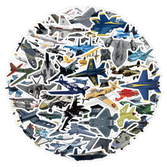 Wyyeleswm fighter plane stickers on laptop brighten gear and personalize setup.