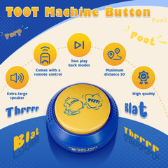 WYZOID two play modes button for manual or hands-free triggering.