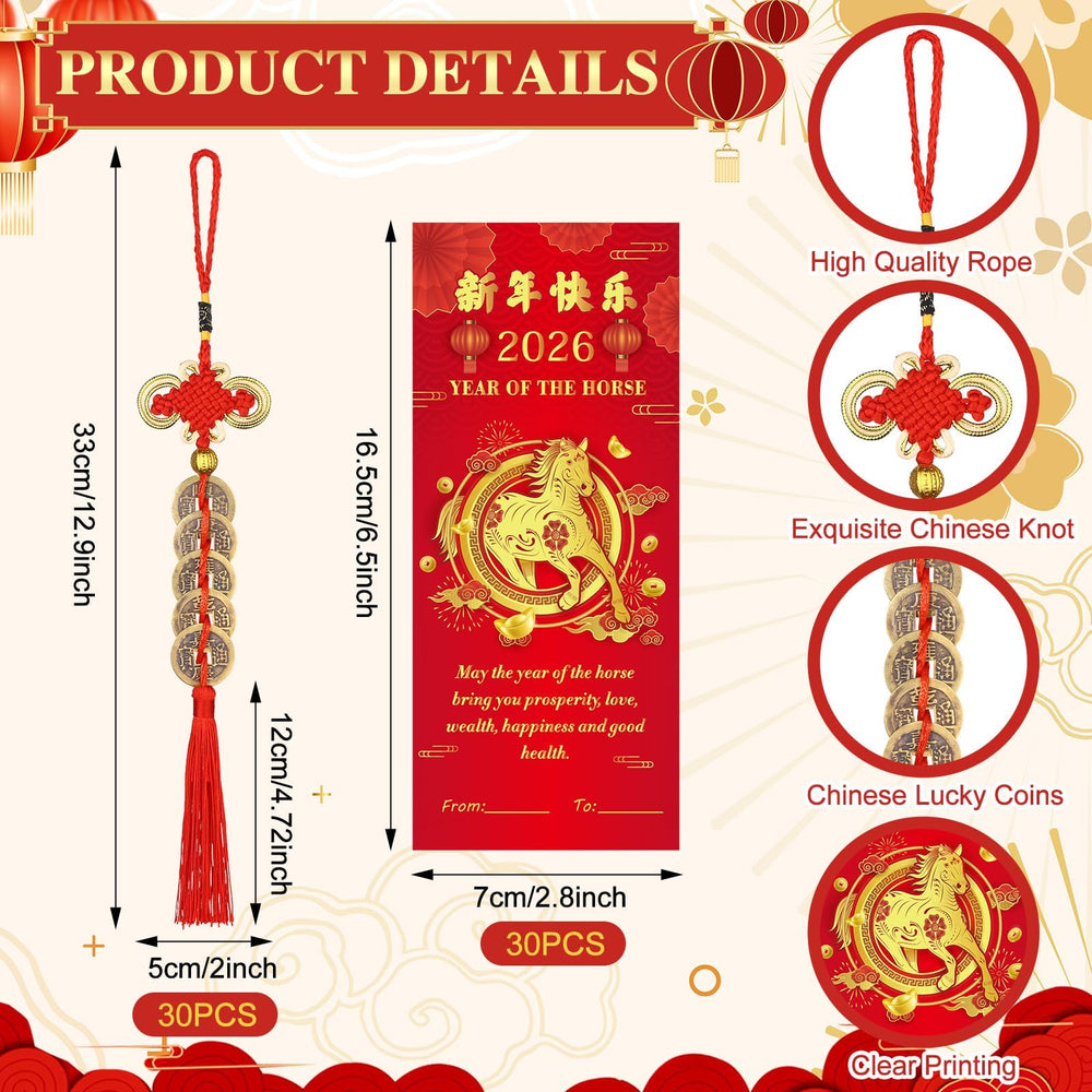 WZSTNBLA Chinese knot tassel 33cm for durable decor and good luck