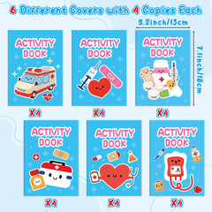 X1zuue inside-pattern pages with ambulances and first aid kits for curious minds