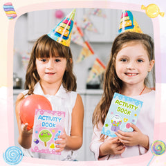 X1zuue Candy Activity Books 24-piece set for party favors