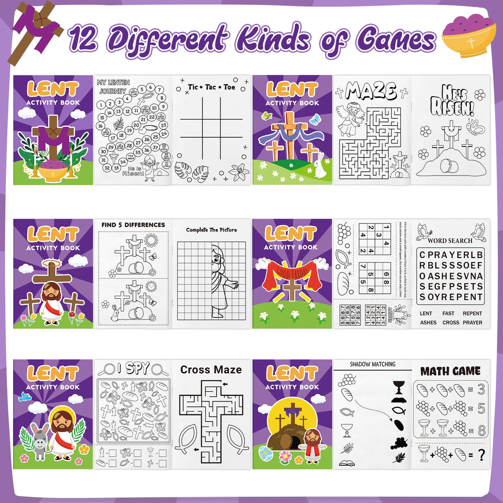 X1zuue Easter Lent word search page to boost focus for kids.