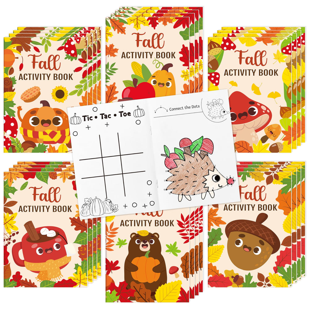 X1zuue fall activity book pumpkin illustrations for fun coloring and holiday themes.