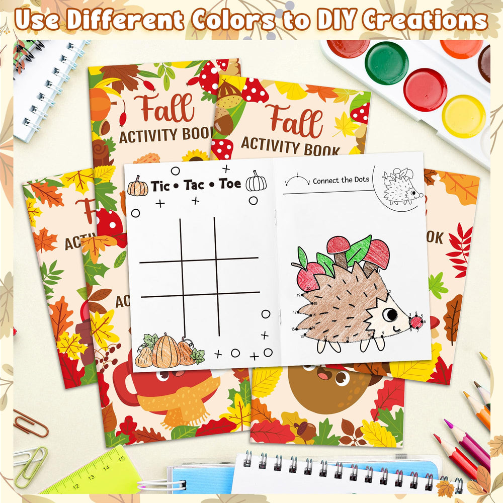 X1zuue fall activity book scarecrow characters inspire imaginative play.