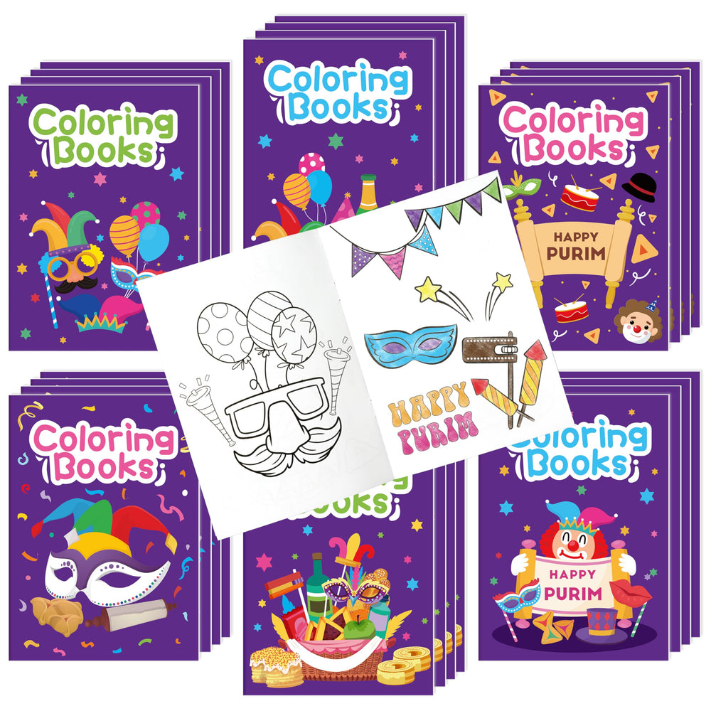 X1zuue Purim coloring book cover inviting creative play for kids