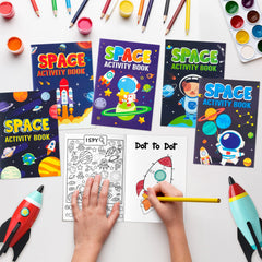X1zuue space activity book word puzzles promote active learning